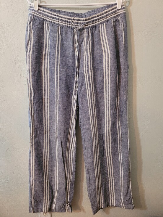 Old Navy Pants - Old Navy Linen Blend Lounge Comfy Wide Leg Pants Size Medium